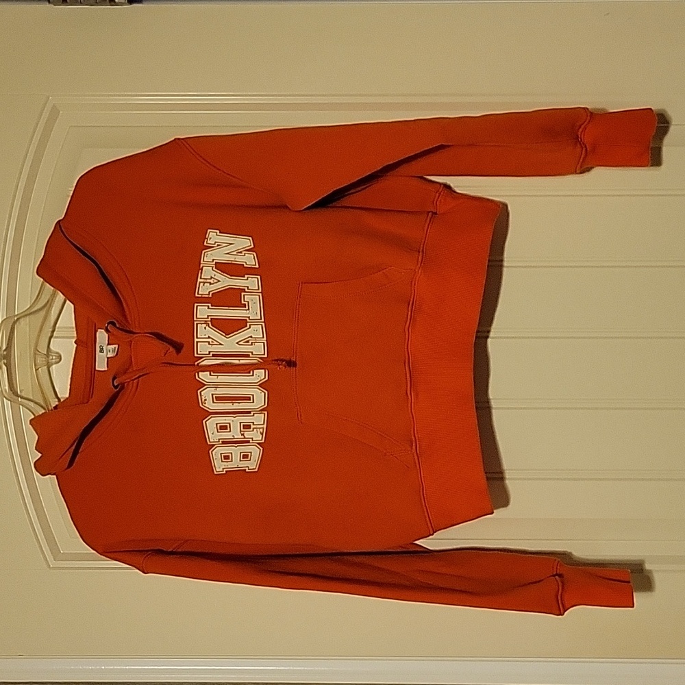 BP. Nordstrom crop sweatshirt.  Size medium. Distressed Brooklyn